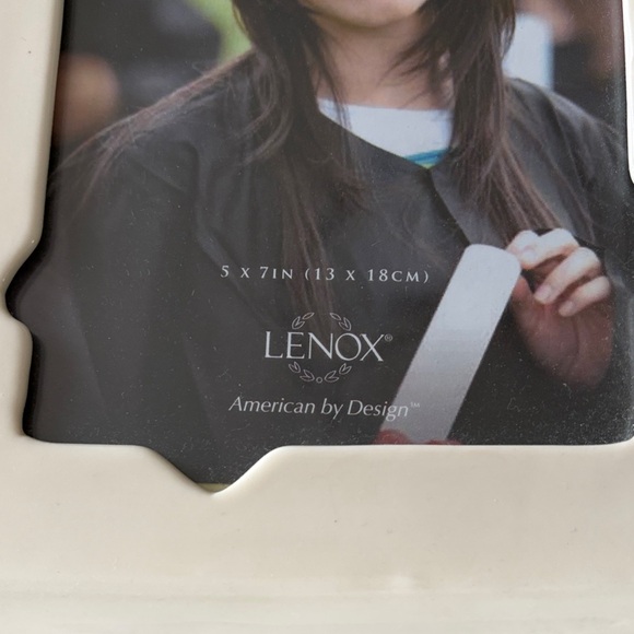 Lenox Cream and Blue Congratulations Graduate Photo Frame 5x7 - Picture 3 of 3